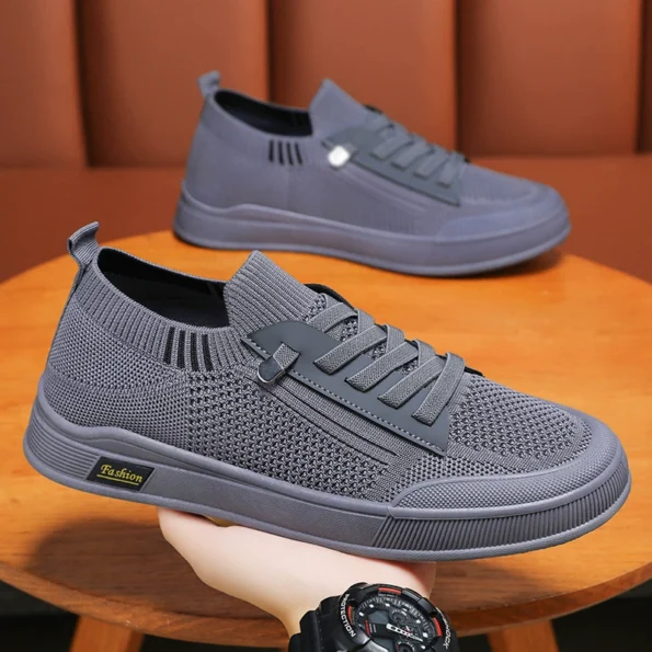 Men’s Shoes 2025: Fashion Casual, Mesh Panel, Soft Bottom, Flat Shoes - Image 6