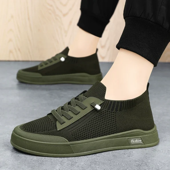 Men’s Shoes 2025: Fashion Casual, Mesh Panel, Soft Bottom, Flat Shoes - Image 6