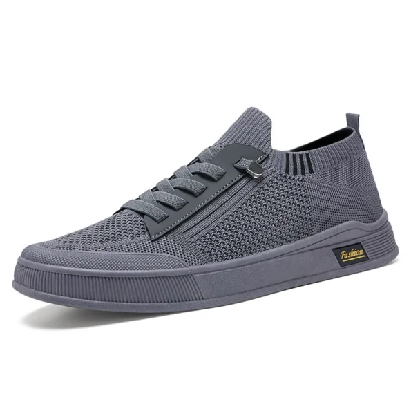 Men’s Shoes 2025: Fashion Casual, Mesh Panel, Soft Bottom, Flat Shoes