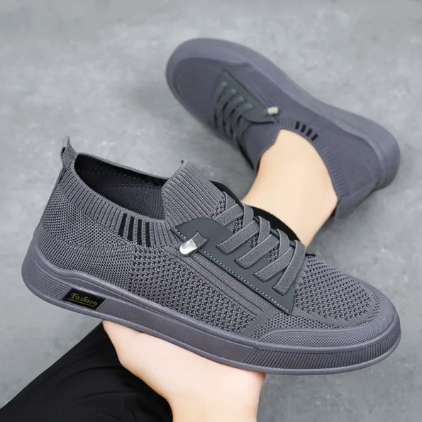 Men’s Shoes 2025: Fashion Casual, Mesh Panel, Soft Bottom, Flat Shoes - Image 4