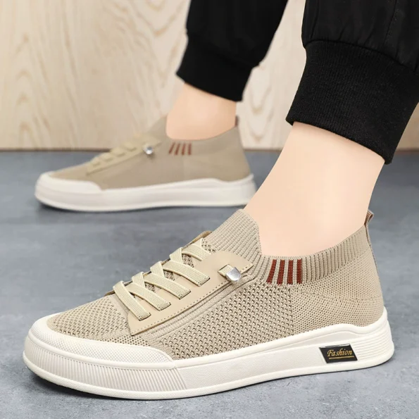 Men’s Shoes 2025: Fashion Casual, Mesh Panel, Soft Bottom, Flat Shoes - Image 5