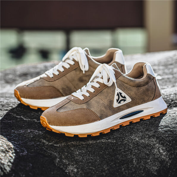 Trendy China Men fashionable vintage casual sneakers sports shoes